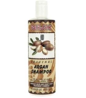 شامپو مو پرژک مدل Argan مناسب انواع مو وزن 450 گرم