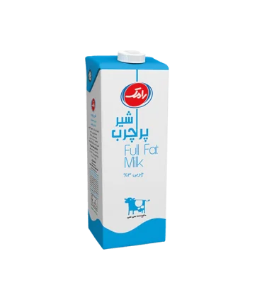 شیر پرچرب استریل_ 1L رامک