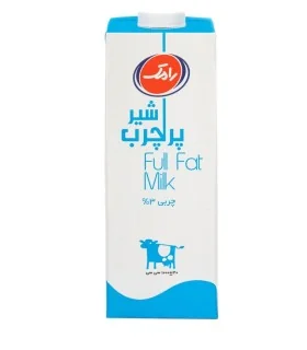 شیر پرچرب استریل_ 1L رامک