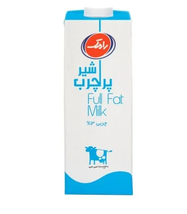 شیر پرچرب استریل_ 1L رامک