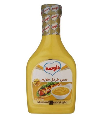 سس خردل ملایم_ 410 گرم دلوسه