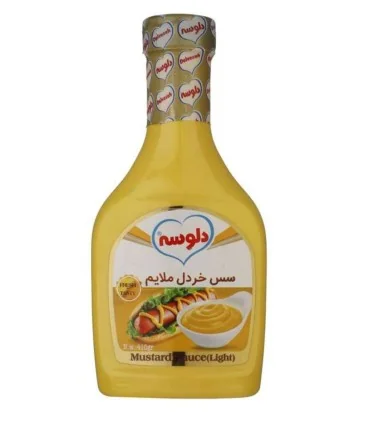 سس خردل ملایم_ 410 گرم دلوسه