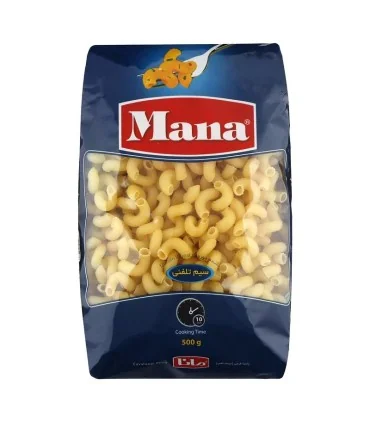 ماکارونی فرمی سیم تلفنی مانا مقدار 500 گرم