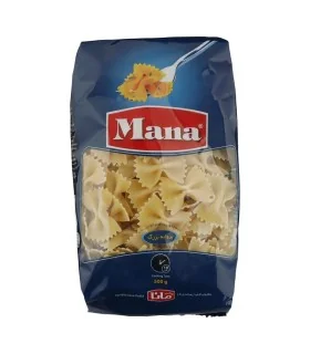 ماکارونی فرمی پروانه بزرگ مانا - 500 گرم