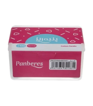 گوش پاک کن پنبه ریز مدل Normal بسته 100 عددی