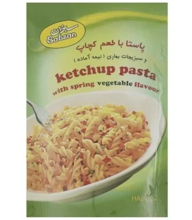 پاستا با طعم کچاپ سبزان - 180 گرم
