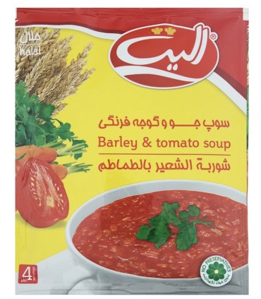 سوپ جو و گوجه فرنگی الیت - 65 گرم
