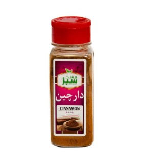 دارچین 80 گرم جار کشت سبز