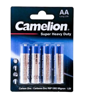 باتری قلمی کملیون مدل super heavy duty بسته 4 عددی