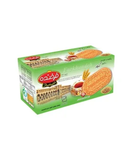 بیسکوییت هل و کنجد برند فرخنده