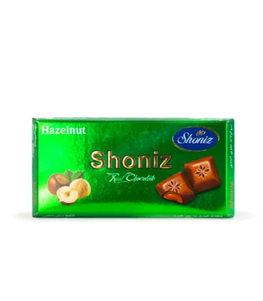 شکلات تابلت شیری با مفز فندق شونیز