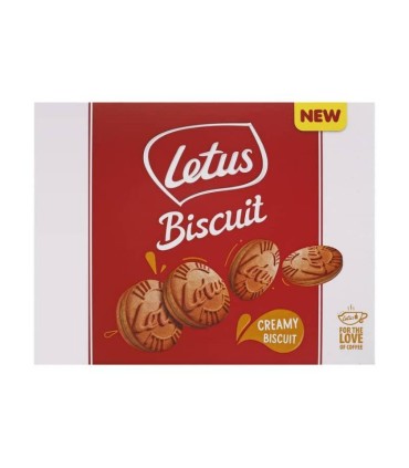 بیسکویت کرمدارساده لوتوس