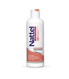 شامپو کرمی مرطوب کننده و آبرسان 3 در 1 ناتل 400 گرم