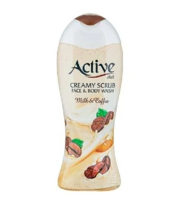 شامپو بدن اسکراب قهوه و شکلات اکتیو