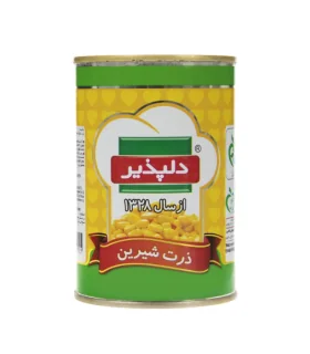 کنسرو ذرت شیرین دلپذیر