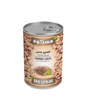 کنسرو عدسی مشکوه