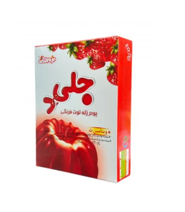 پودر ژله توت فرنگی جلید دراژه