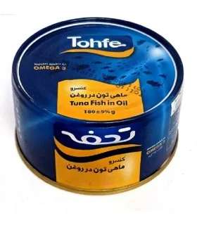 کنسرو ماهی تن در روغن تحفه 150 گرم