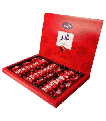 شکلات نادو کادویی شونیز رباندار