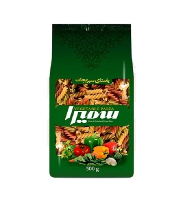 پاستا فرمی مته سبزیجات سمیرا 500 گرم