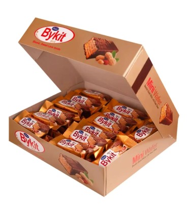 ویفر مینی بایکیت بادام زمینی طلایی