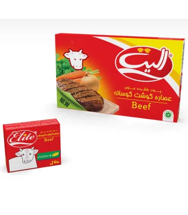 عصاره گوشت گوساله الیت 8 عددی