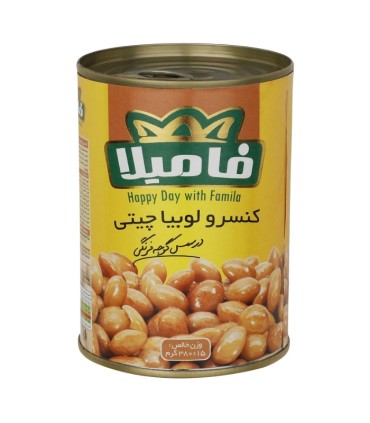 کنسرو لوبیا چیتی فامیلا