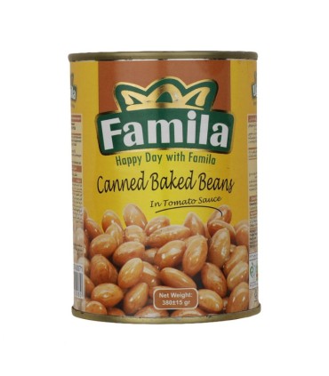 کنسرو لوبیا چیتی فامیلا