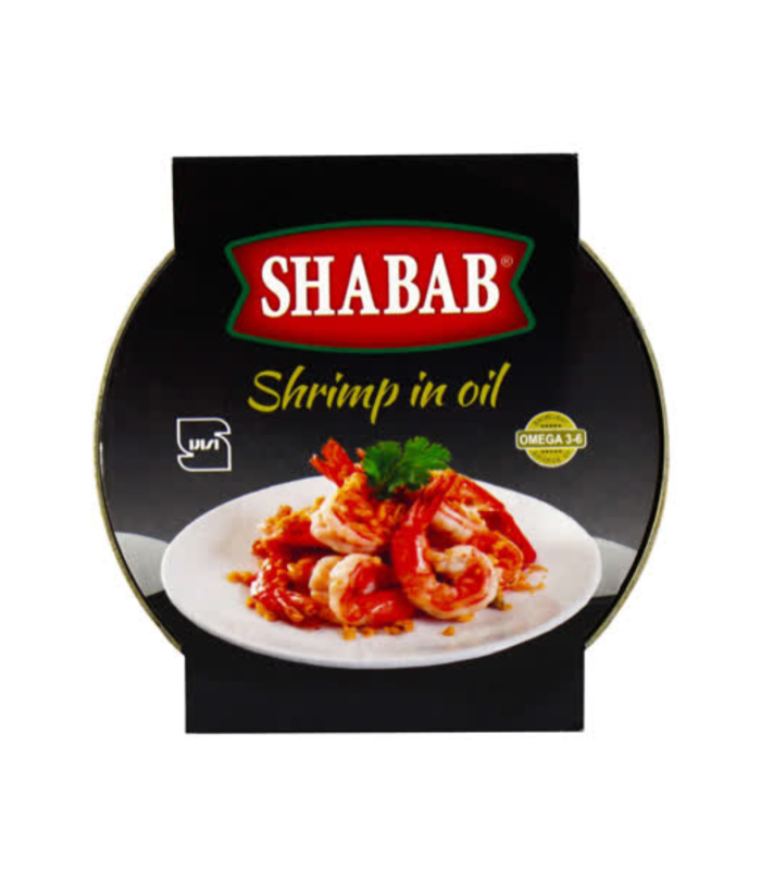 کنسرو میگو شباب