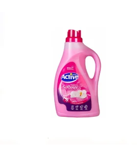 نرم کننده حوله و لباس صورتی اکتیو