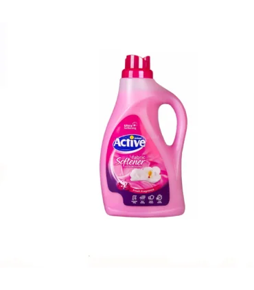 نرم کننده حوله و لباس صورتی اکتیو