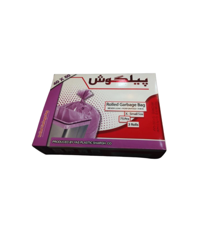 کیسه زباله پیلگوش 75 عددی