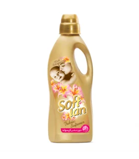 مایع نرم کننده حوله و لباس طلایی سافتلن 2 لیتری