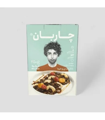 گرانولا صبحانه چابان