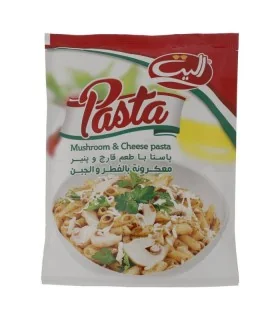 پاستا با طعم قارچ و پنیر الیت