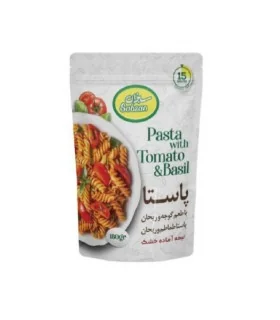 پاستا با طعم گوجه و ریحان 180 گرم