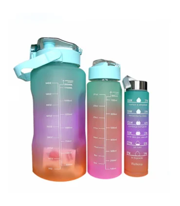 قمقمه مدل سه قلو گنجایش 2 لیتر بسته 3 عددی