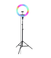 رینگ لایت مدل MJ26-RGB به همراه پایه
