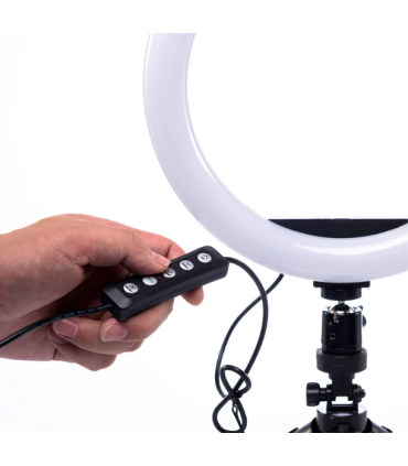 رینگ لایت مدل MJ26-RGB به همراه پایه