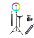 رینگ لایت مدل MJ26-RGB به همراه پایه