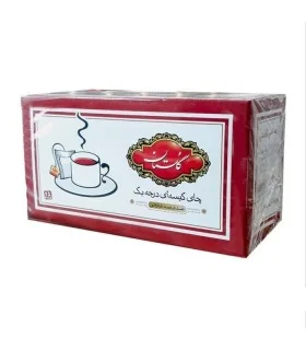 چای کیسه ای گلستان قرمز 25 عددی