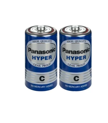 باتری C پاناسونیک مدل hyper C بسته 2 عددی