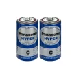 باتری C پاناسونیک مدل hyper C بسته 2 عددی
