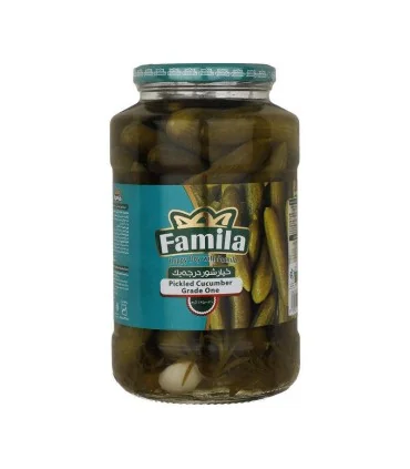 خیارشور درجه یک فامیلا - 1450 گرم