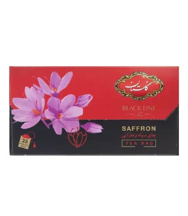 چای سیاه زعفران گلستان