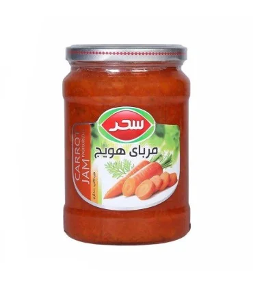 مربا هویج سحر ظرف شیشه ای 800 گرمی