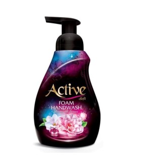 فوم دستشویی اکتیو مدل Flower مقدار 500 گرم