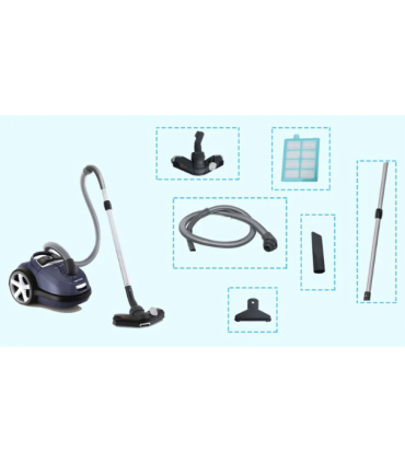 جاروبرقی کیسه‌‎دار فیلیپس مدل FC9170، با فیلتر HEPA 13