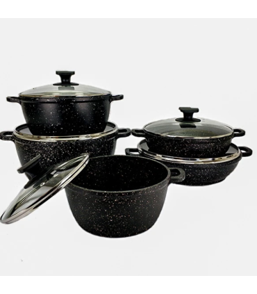 سرویس قابلمه 10 پارچه پن هوم مدل گرانیت