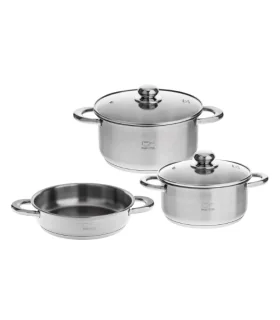 سرویس پخت و پز 5 پارچه پارس استیل مدل پارس